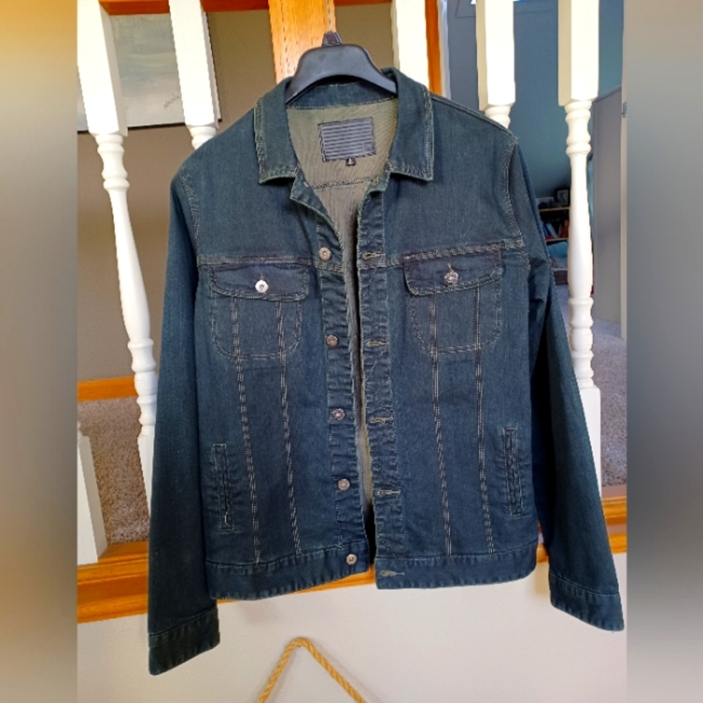 Matix denim jacket